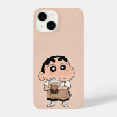 Shin-chan Barista Bubble Tea iPhone Case iPhone Hoesje (Achterkant)