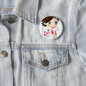 Shin Hye Bongji Chibi G1 Ronde Button 5,7 Cm (In situ)