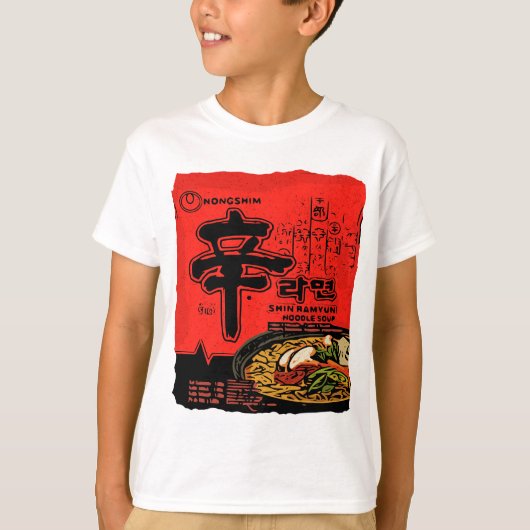 Shin Ramyun Korean Ramen T-shirt (Voorkant)