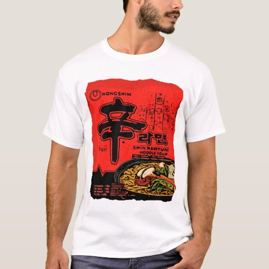Shin Ramyun Korean Ramen T-shirt (Voorkant)