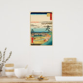 Shinagawa, Japan:  Woodblock Print (Keuken)