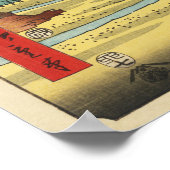 Shinagawa, Japan:  Woodblock Print (Hoek)