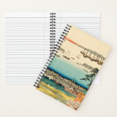 Shinagawa, Japan:  Woodblock Print Notitieboek (Binnen)