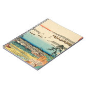 Shinagawa, Japan:  Woodblock Print Notitieboek (Linkerzijde)