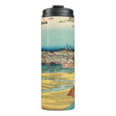 Shinagawa, Japan:  Woodblock Print Thermosbeker (Voorkant)