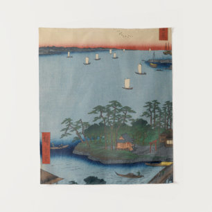 Shinagawa Susaki  Ukiyo-e Japanse kunst Wandkleed
