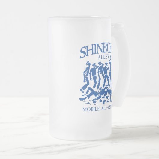 Shinbone Alley Frosted Mok (Voorkant rechts)