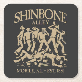 Shinbone Alley Kartonnen Onderzetters