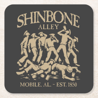 Shinbone Alley Kartonnen Onderzetters