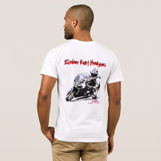 Shinbone Valley Hooligans T-shirt (Achterkant volledig)