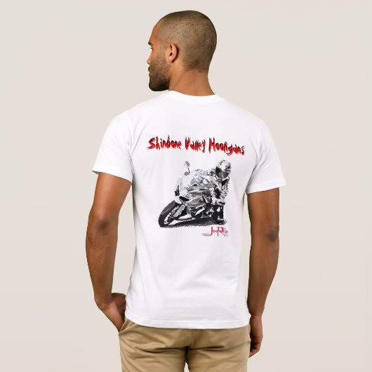 Shinbone Valley Hooligans T-shirt (Achterkant volledig)