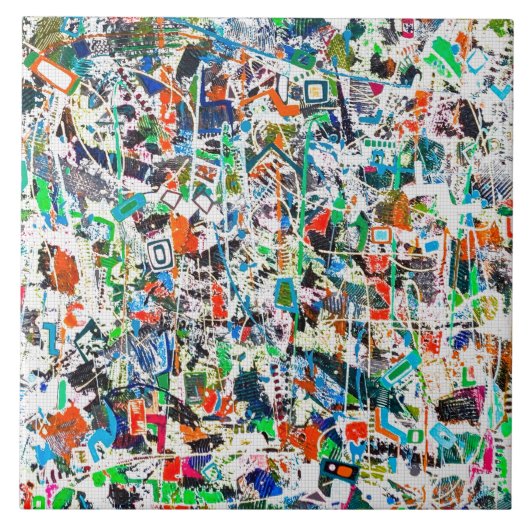 Shindig 6 6 x 6 keramische Tegel Tegeltje (Voorkant)