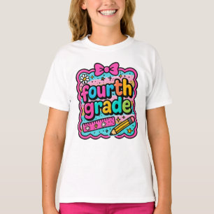 Shine 4e klas terug naar school t-shirt