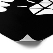 Shine als een diamant poster (Hoek)