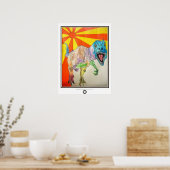 Shine-asaurus Poster (Keuken)