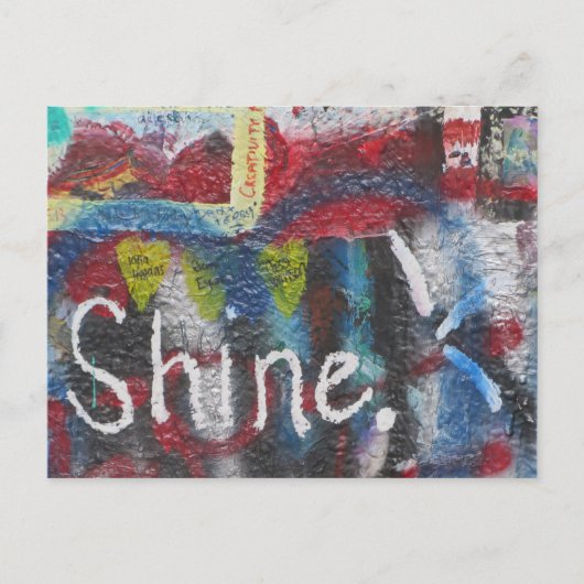Shine Briefkaart (Voorkant)
