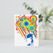 Shine Briefkaart (Staand voorkant)