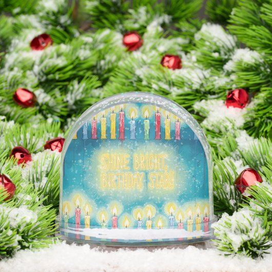 Shine Bright! beroemd gemaakt door Natasha Us Sneeuwbol (Kerstmis)