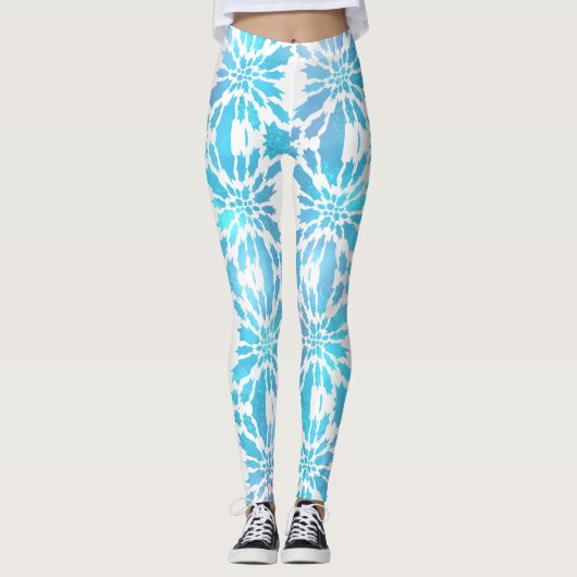 Shine Bright Blue Leggings (Voorkant)