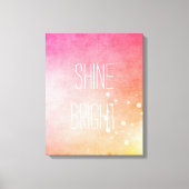 Shine Bright Canvas Afdruk (Voorkant)
