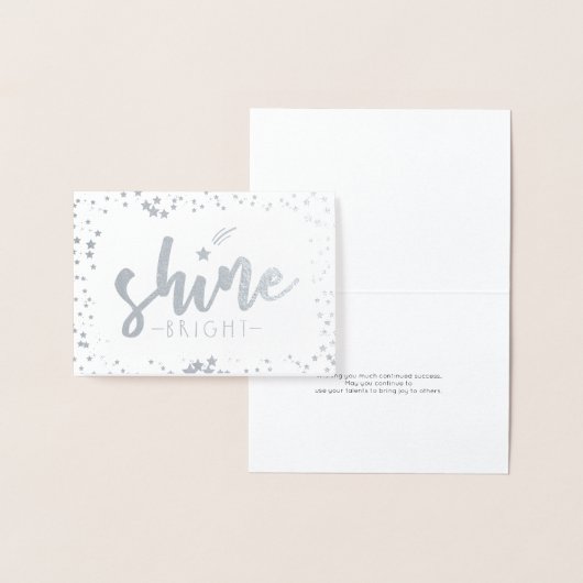 Shine Bright Folie Kaarten (Display)