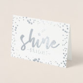 Shine Bright Folie Kaarten (Voorkant)