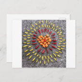 Shine Bright Heart - Pepper Art® Briefkaart (Voorkant / Achterkant)