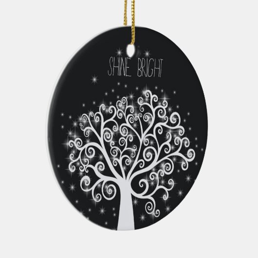 Shine Bright Keramisch Ornament (Rechts)