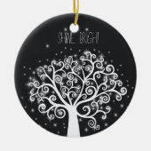 Shine Bright Keramisch Ornament (Voorkant)