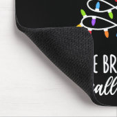 Shine Bright Like A Call Light Funny Nurse Christm Muismat (Hoek)