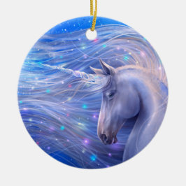 Shine Bright Magical Unicorn Keramisch Ornament