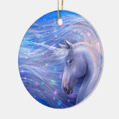 Shine Bright Magical Unicorn Keramisch Ornament (Links)