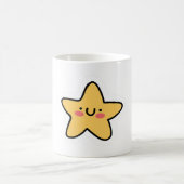 Shine Bright Mok – Fun Star Sticker Design voor Ki (Center)