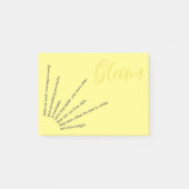 Shine Bright Post-it-Note Post-it® Notes (Voorkant)