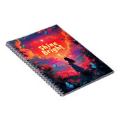 Shine Bright Princess Journal – kleurrijk Notitieb Notitieboek (Rechterzijde)