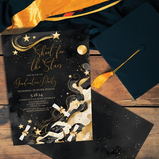 Shine Bright: Schieten voor de Stars Graduation Pa Kaart