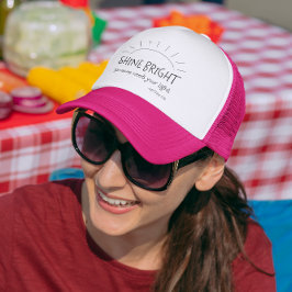 Shine Bright Trucker Pet