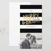 Shine Bright | Vakantiefotokaarten Feestdagenkaart (Voorkant / Achterkant)