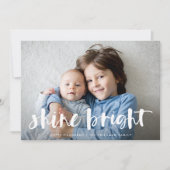 Shine Bright | Volledige foto Chanoeka Kaart (Voorkant)