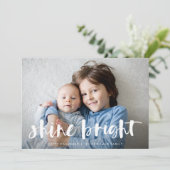 Shine Bright | Volledige foto Chanoeka Kaart (Staand voorkant)