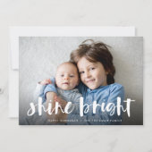 Shine Bright | Volledige foto Hanukkah Feestdagenkaart (Voorkant)