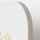 Shine Bright Yellow Sunflower Pickleball Paddle (Links Detail)