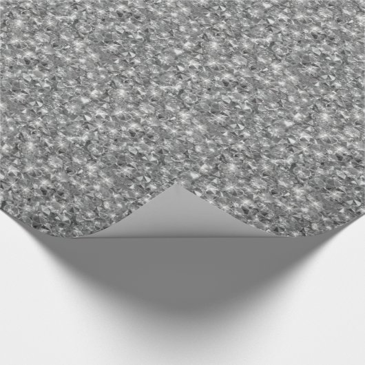 Shine Diamonds textuur Cadeaupapier (Hoek)