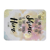 Shine Dus anderen zien hem C.S. Lewis Magnet Magneet (Horizontaal)