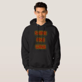 Shine Fine Wine Hoodie (Voorkant volledig)