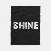 Shine  fleece deken (Voorkant)