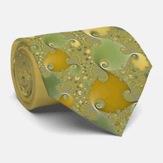 Shine - Fractal Stropdas (Opgerold)