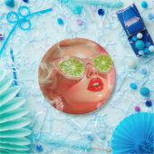 Shine girl papieren bordje (Feest)