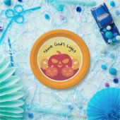 Shine God's Light Halloween Papier Borden Papieren Bordje (Feest)