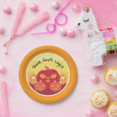 Shine God's Light Halloween Papier Borden Papieren Bordje (Feest)